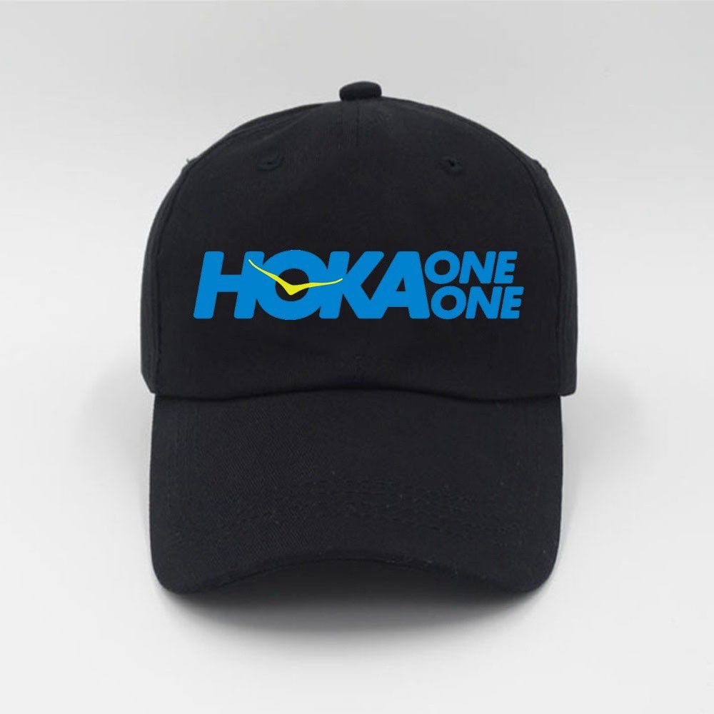 Hoka Baseball Caps NZ - Hoka One One Logo Top Level Black (WAM739841)